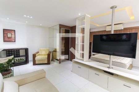 Sala de apartamento para alugar com 1 quarto, 52m² em Vila Regente Feijó, São Paulo