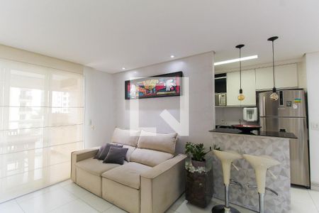 Sala de apartamento para alugar com 1 quarto, 52m² em Vila Regente Feijó, São Paulo