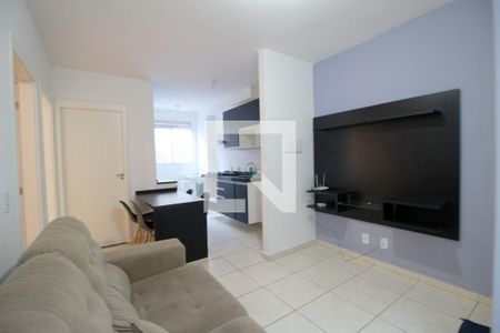 Sala de apartamento para alugar com 2 quartos, 50m² em Recreio dos Sorocabanos, Sorocaba