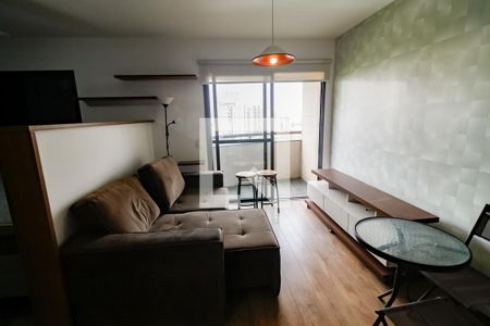 Sala de apartamento à venda com 1 quarto, 40m² em Vila Suzana, São Paulo