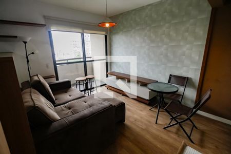 Sala de apartamento à venda com 1 quarto, 40m² em Vila Suzana, São Paulo