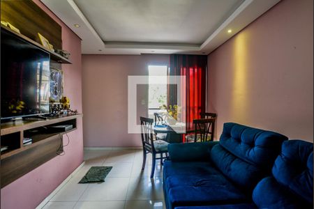 Sala de apartamento para alugar com 2 quartos, 57m² em Parque Marajoara, Santo André