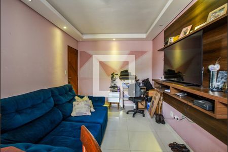 Sala de apartamento para alugar com 2 quartos, 57m² em Parque Marajoara, Santo André