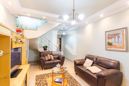 Sala de casa à venda com 3 quartos, 230m² em Vila Curuca, Santo André