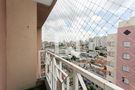 Varanda da Sala de apartamento para alugar com 3 quartos, 70m² em Vila Gomes Cardim, São Paulo