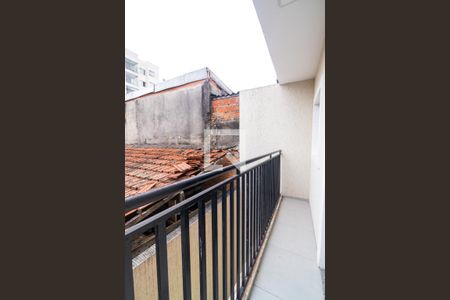 Varanda do Quarto 1 de casa de condomínio para alugar com 2 quartos, 44m² em Vila Campestre, São Paulo