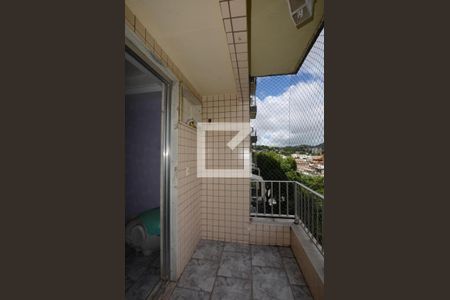 varanda da Sala de apartamento para alugar com 2 quartos, 71m² em Praça Seca, Rio de Janeiro