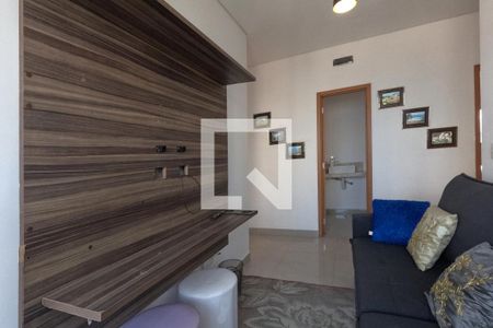 Sala de apartamento para alugar com 4 quartos, 135m² em Pompéia, Santos