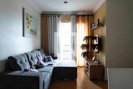 Sala de apartamento à venda com 3 quartos, 62m² em Jardim Cambui, Santo André