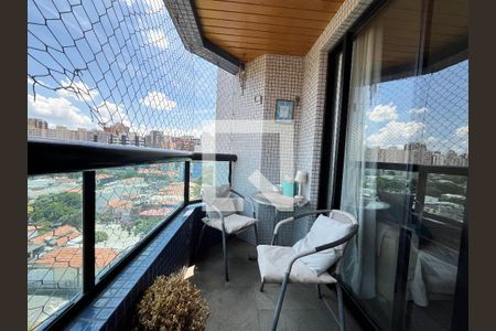Varanda da Sala de apartamento à venda com 3 quartos, 83m² em Vila Clementino, São Paulo