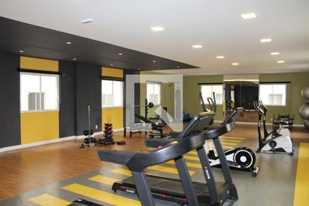 Área comum - Academia de apartamento para alugar com 2 quartos, 40m² em Várzea da Barra Funda, São Paulo