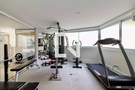 Apartamento para alugar com 46m², 1 quarto e 1 vaga Apartamento para alugar com 46m², 1 quarto e 1 vagaAcademia
