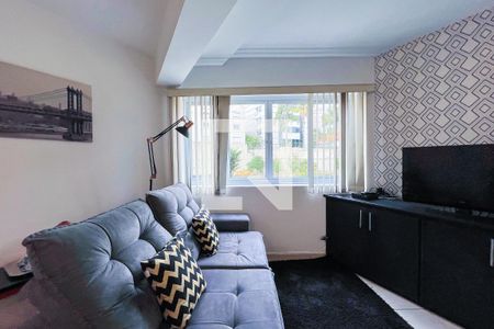 Sala de apartamento para alugar com 1 quarto, 46m² em Vila Nova Conceição, São Paulo