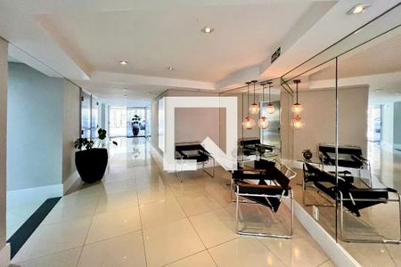 Apartamento para alugar com 46m², 1 quarto e 1 vaga Apartamento para alugar com 46m², 1 quarto e 1 vagaHall