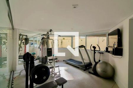 Apartamento para alugar com 46m², 1 quarto e 1 vaga Apartamento para alugar com 46m², 1 quarto e 1 vagaAcademia