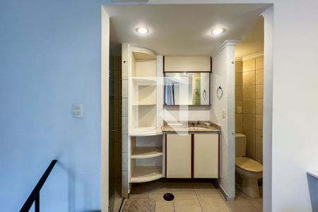 Apartamento para alugar com 46m², 1 quarto e 1 vaga Apartamento para alugar com 46m², 1 quarto e 1 vagaBanheiro