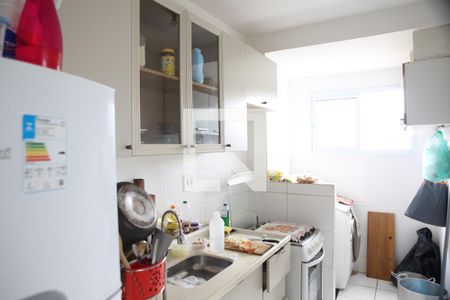 Cozinha de apartamento para alugar com 2 quartos, 64m² em Vila Caiçara, Praia Grande
