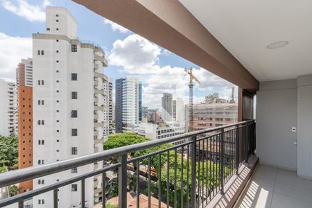 Varanda de apartamento para alugar com 1 quarto, 36m² em Campo Belo, São Paulo