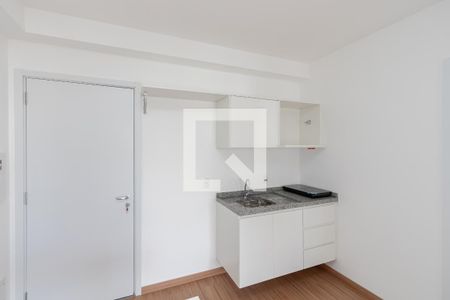 Cozinha de apartamento à venda com 1 quarto, 36m² em Campo Belo, São Paulo