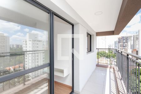 Varanda de apartamento à venda com 1 quarto, 36m² em Campo Belo, São Paulo