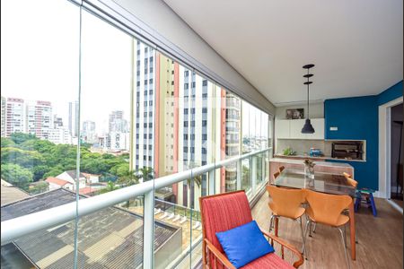 Apartamento à venda com 140m², 3 quartos e 3 vagasVaranda da Sala Gourmet