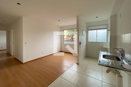 Sala e Cozinha de apartamento à venda com 2 quartos, 45m² em Santa Maria, Belo Horizonte