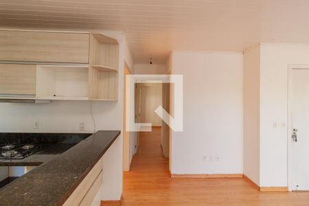 Sala de casa de condomínio para alugar com 2 quartos, 57m² em Santo Afonso, Novo Hamburgo