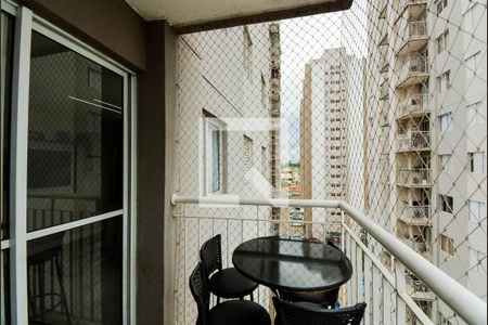 Varanda da Sala de apartamento para alugar com 3 quartos, 68m² em Vila das Bandeiras, Guarulhos