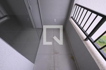 Varanda da Sala de apartamento para alugar com 2 quartos, 54m² em Parque Oeste Industrial, Goiânia