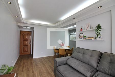 Sala de apartamento à venda com 3 quartos, 78m² em Rudge Ramos, São Bernardo do Campo