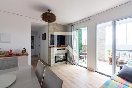 Sala  de apartamento à venda com 3 quartos, 80m² em Vila Osasco, Osasco