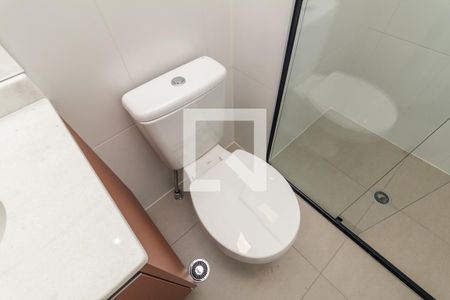 Studio para alugar com 27m², 1 quarto e sem vaga Studio para alugar com 27m², 1 quarto e sem vagaBanheiro