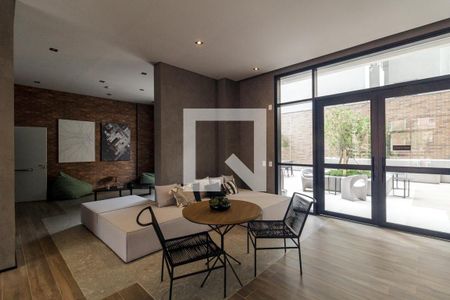 Studio para alugar com 27m², 1 quarto e sem vaga Studio para alugar com 27m², 1 quarto e sem vagaÁrea comum - Lounge