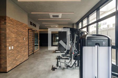 Studio para alugar com 27m², 1 quarto e sem vaga Studio para alugar com 27m², 1 quarto e sem vagaÁrea comum - Academia