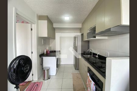 Apartamento à venda com 28m², 1 quarto e sem vagaCozinha e Área de Serviço