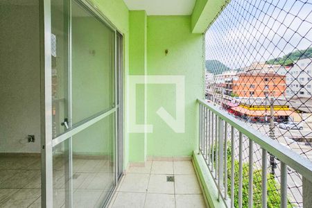 Varanda de apartamento para alugar com 2 quartos, 68m² em Enseada, Guarujá