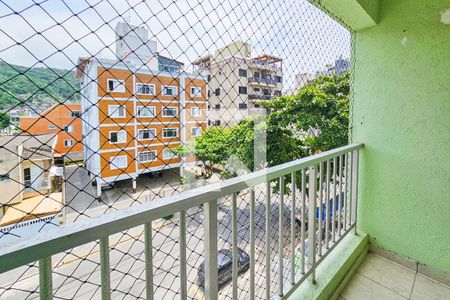 Varanda de apartamento para alugar com 2 quartos, 68m² em Enseada, Guarujá