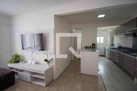 sala/corredor/cozinha de apartamento à venda com 2 quartos, 51m² em Campina, São Leopoldo