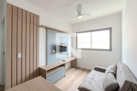 Sala/Cozinha de apartamento para alugar com 1 quarto, 27m² em Bela Vista, São Paulo