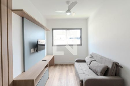 Sala/Cozinha de apartamento para alugar com 1 quarto, 27m² em Bela Vista, São Paulo