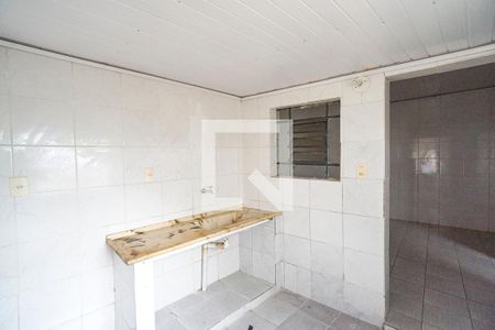 Cozinha de casa de condomínio para alugar com 1 quarto, 60m² em Vila Fernandes, São Paulo