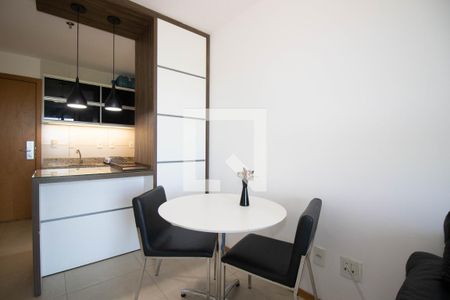 Sala de apartamento para alugar com 1 quarto, 44m² em Zona Industrial (guará), Brasília