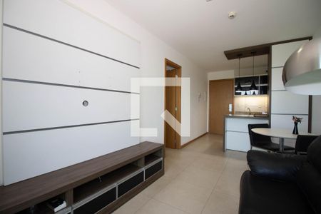 Sala de apartamento para alugar com 1 quarto, 44m² em Zona Industrial (guará), Brasília