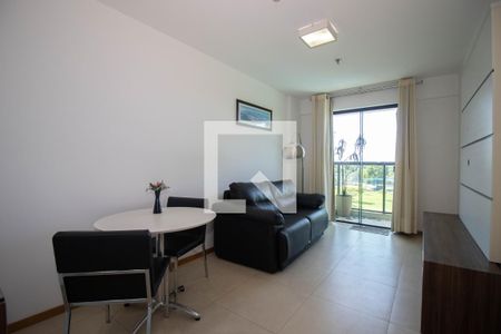 Sala de apartamento para alugar com 1 quarto, 44m² em Zona Industrial (guará), Brasília