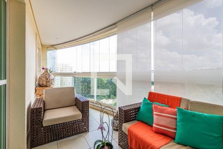 Varanda de apartamento à venda com 4 quartos, 133m² em Tamboré, Santana de Parnaíba