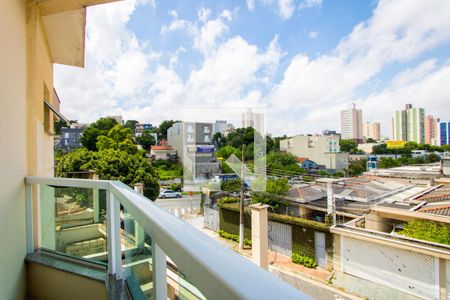 Varanda do quarto 1 de apartamento à venda com 3 quartos, 90m² em Vila Bastos, Santo André