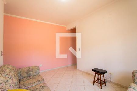 Sala de apartamento à venda com 3 quartos, 90m² em Vila Bastos, Santo André