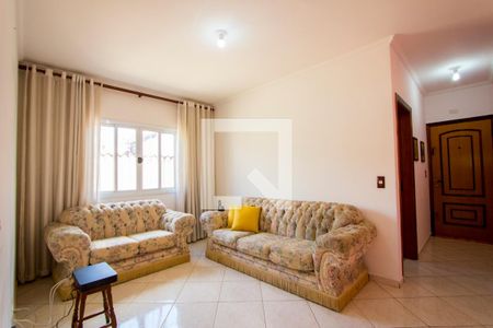 Sala de apartamento à venda com 3 quartos, 90m² em Vila Bastos, Santo André