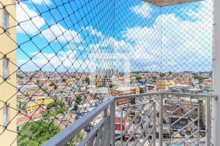 Varanda da Sala de apartamento para alugar com 2 quartos, 55m² em Jardim São Luís, São Paulo