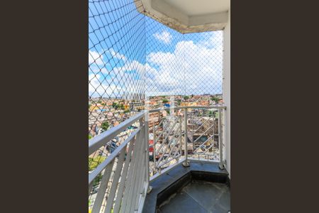 Varanda da Sala de apartamento para alugar com 2 quartos, 55m² em Jardim São Luís, São Paulo